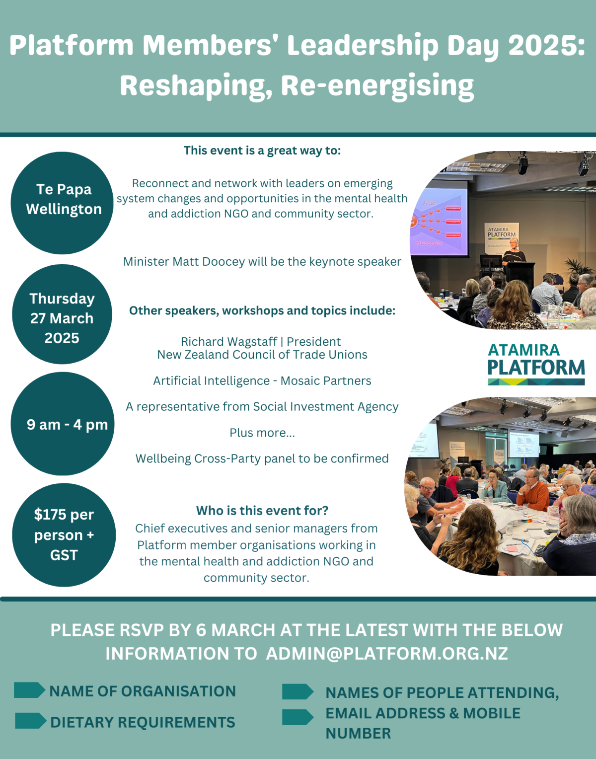 Platform Members Day 27 March 2025 updated poster v2